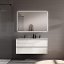 Mueble Box 2 senos suspendido de baño 120 cm de Visobath